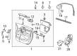 2009 Buick Enclave Door Lock Switch Diagram - 15921139