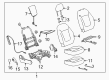 2021 Chevy Spark Seat Cushion Pad Diagram - 42675451