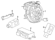 2021 Cadillac CT4 Air Bag Clockspring Diagram - 86507598