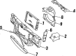 Chevy El Camino Fan Shroud Diagram - 14013236