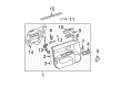 2006 Buick LaCrosse Power Window Switch Diagram - 10307298