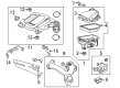 2020 Buick Regal Sportback Air Hose Diagram - 84204393