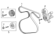 2019 GMC Sierra 1500 Timing Chain Tensioner Diagram - 12693089