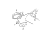 1999 Oldsmobile Intrigue Side View Mirrors Diagram - 12453281