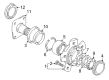 Chevy Wheel Bearing Dust Cap Diagram - 30004417