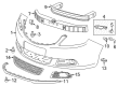 2017 Buick Verano Bumper Diagram - 20984570