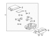 2004 Cadillac XLR Fuse Box Diagram - 10339549