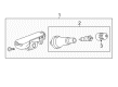 Cadillac ATS TPMS Sensor Diagram - 22959739