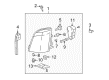 2005 Cadillac SRX Headlight Diagram - 15926960