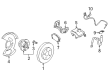 2015 GMC Terrain Brake Line Diagram - 84068671