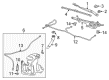 2019 Buick LaCrosse Wiper Blade Diagram - 26216538