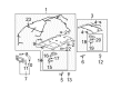 2014 Chevy Tahoe Door Handle Diagram - 25836769