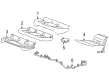 Chevy Bolt EUV Seat Cushion Pad Diagram - 42792530