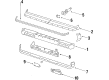 1990 Oldsmobile 98 Bumper Reflector Diagram - 16508608