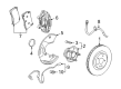 2013 Chevy Camaro Wheel Bearing Diagram - 23103115