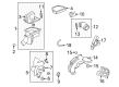 2008 Saturn Vue Air Filter Box Diagram - 19167580