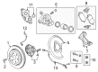 2021 Cadillac XT5 Wheel Hub Diagram - 13552420