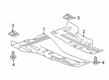 2011 Chevy Cruze Fender Splash Shield Diagram - 23451794