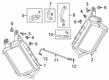 Cadillac CT6 Radiator Diagram - 84551761