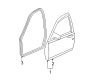 2008 Chevy Impala Door Seal Diagram - 19260468