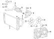 2007 Buick Lucerne Fan Blade Diagram - 21999768