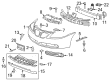 Pontiac Bumper Diagram - 19151158