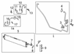 2019 Chevy Traverse Automatic Transmission Oil Cooler Line Diagram - 84335374