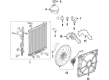 2019 Cadillac XT5 Radiator fan Diagram - 23419653