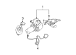 Pontiac Steering Column Diagram - 19178903