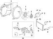 2023 Chevy Express 2500 Cooling Fan Clutch Diagram - 84362767