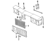 1985 Oldsmobile Custom Cruiser Emblem Diagram - 555744