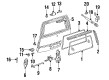 1994 Chevy Caprice Door Striker Diagram - 12457608