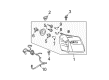 2006 Chevy Equinox Headlight Diagram - 15888058