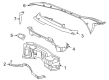 Chevy Corvette Dash Panels Diagram - 10332027