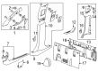 2021 GMC Canyon Door Handle Diagram - 23461859