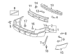 2005 Pontiac Montana Bumper Diagram - 12336006