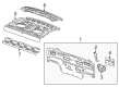 2014 Buick Verano Floor Pan Diagram - 22805148