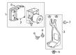 2019 Chevy Cruze ABS Control Module Diagram - 84414662