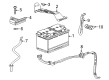 Cadillac CT4 Battery Cable Diagram - 84048066