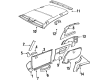 Pontiac Door Armrest Diagram - 90327472