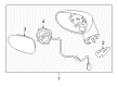 Saturn Sky Side View Mirrors Diagram - 25882117