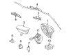 2006 Pontiac Vibe Air Bag Clockspring Diagram - 88969652