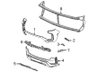 2022 Chevy Suburban Bumper Diagram - 87813939