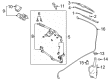 1995 Chevy Cavalier Washer Reservoir Diagram - 22139355