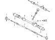 1985 Chevy Nova Rack and Pinion Boot Diagram - 94840510