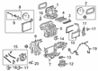 Chevy Silverado 1500 LTD HVAC Control Module Diagram - 85577577