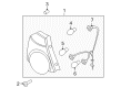 2010 Chevy Aveo5 Back Up Light Diagram - 95952065