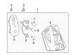 Pontiac Back Up Light Diagram - 88975724