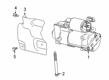 2022 Cadillac Escalade ESV Starter Diagram - 12689541