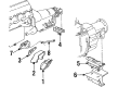 1999 Chevy C2500 Suburban Engine Mount Bracket Diagram - 15719194